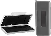 Yardenfun 2X Hard Drive Enclosures Nvme Protector Box for Ssd Portable Ssd Storage Case Shockproof Padding Zipper Closure