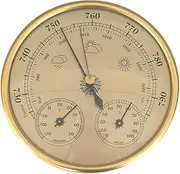 Barometers for The Home, 3-in-1 All-Season Wall Hanging Thermometer, Barometer, Hygrometer | Accurate Weather Station