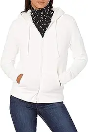 [Amazon Essentials] Women's Sherpa-Lined Fleece Full-Zip Hooded Jacket (Available in Plus Size)