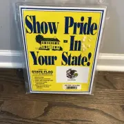 3’x5’ State Of Illinois Glad Heavyweight Grommets