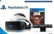 New Sony PlayStation 4 5 PS4 VR Virtual Reality Headset Bundle Doom VFR PSVR