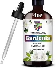 Gardenia Essential Oil 4 Fl Oz (120Ml) - Pure and Natural Fragrance Oil Gardenia Oil for Aroma Diffuser,Humidifier,Skincare,Home Fragrance,Bath,Cleaning,Personal Care,Massage,Yoga,DIY Candle
