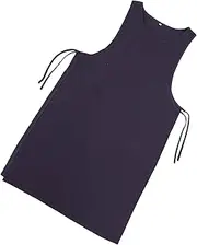 [Cabilock] 1pc apron barber gown cooking bib Adjustable Bib work for men midi dresses for women trendy dresses cooking smock mens overalls linen dress cotton Fashion man clothing