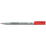 Staedtler Lumocolor Non-Permanent Medium Marker Red