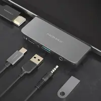 在飛比找蝦皮商城優惠-【MOMAX原廠】 One Link 4合1 USB-C 擴