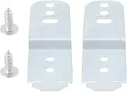 [YINETTECH] 2PCS Dishwasher Mounting Bracket Compatible with Bosch OE 00619985 628371 EA347878 AP4538351 00628371 87.8x25.6mm with Screws Dishwasher Fixing Plate