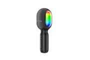 PROMATE 5-in-1 Wireless Karaoke Microphone & Speaker with RGB Lights & Bluetooth