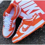 高品質 SNEAKERS ? NIKE DUNK LOW 白橘 橘色 變形蟲 休閒鞋 DH4401-103