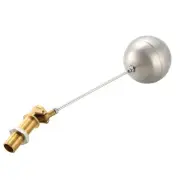 1/2" Water Sensor Float Stainless Steel Floating Valve Ball 60mm Thread Length