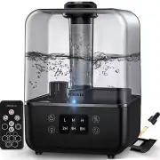 Humidifiers for Bedroom, Cool Mist Humidifiers for Large Room Home Baby, 5L