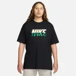 NIKE 上衣 男款 短袖上衣 運動 寬鬆版 AS M NSW TEE M90 FW CONNECT 黑綠 FD1287-010