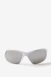 [Cotton On Men] Cotton On Men - Offline Sunglasses - White/grey/smoke mirror OS WHITE/GREY/SMOKE MIRROR