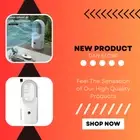 Electric Bladeless Fan Cooler Desktop Portable Usb Rechargable Air Cooling Fan