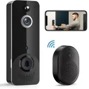 Doorbell Camera Wireless WiFi Video Doorbell With Chime Real Time Alert For Home