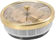 2pcs Multifunctional Dial Aneroid Barometer Home Barometer Thermometer Portable and Easy to Install
