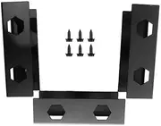 Snblzhef Under Desk Laptop Mount Sturdy with Screw Metal Notebook Space Saving Under Table Notebook Organizer Support