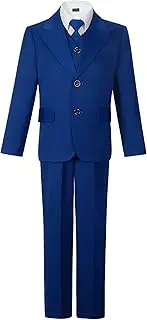 [blcchidsuit] Boys Suits Slim Fit Toddler Tuxedo Suit Set for Dress Clothes Kids Wedding Ring Bearer Outfit