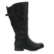 Step On Air Kaelyn Knee High Boots - Wide Fit