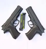 Action Toy Gun for Boys PUBG P729 Pistol Twin Pack Safe BB Bullet Blaster
