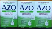 3 BOXES AZO URINARY TRACT INFECTION TEST STRIPS EASY TO READ RESULTS 3 X3 9 TEST