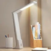 Touch LED Desk Table Lamp Bedside Study Reading Night Light USB Ports Dimmable