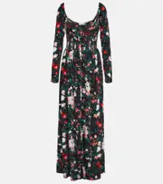 [Rabanne] Rabanne Floral corset maxi dress AU 14 multicoloured