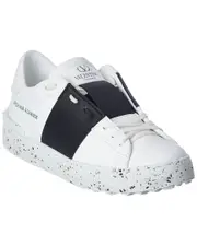 Valentino Rockstud Open For A Change Leather Sneaker