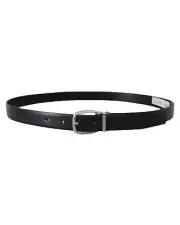 Dolce & Gabbana Men's Black Leather Belt - Belts -Size 95