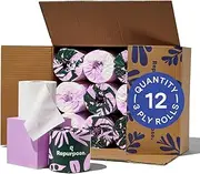 Repurpose 100% Bamboo Toilet Paper, 3-Ply, Tree-Free, FSC Certified, Septic Safe, Fast Dissolving, RV-Friendly, 12 Rolls (300 Sheets/Roll), No Fragrance/Dyes