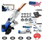 11PCS Lightweight Hydraulic Swaging Tool Kit for HVAC Copper Tubes 3/8"-1-5/8"