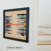 Wall Mounted Backgammon Game - Unique Wall Decor For the Games Room
