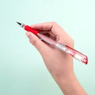 【Deli得力】中性筆 (E6600S)紅色/0.5mm