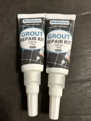 Tile Grout Repair 2 Tubes, Fast Dry Grout Repair~ White