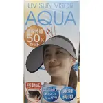 日本 AQUA 抗99%UV 防曬 遮陽 水陸兩用 遮陽帽 抗紫外線 抗UV