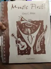 Music First Gary White 4th Ed songbook w/ CD brand new unopened PB 231107