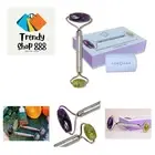 Amethyst + Jade Roller for Face and Neck Massage, Dual Gemstones with Durable...