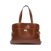 [Anya Hindmarch] Anya Hindmarch Wilson Leather Shoulder Bag ONE SIZE BROWN