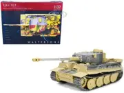 SKILL 4 MODEL KIT GERMAN TIGER I HEAVY TANK 1/32 DIECAST BY METAL PROUD 962043