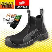 PUMA Safety Tanami Elastic Sided Work Boots Composite Toe Cap Black 630347