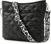 [EPEDAL24] Quilted Crossbody Bags for Women, Unique Pattern Strap Quilted Bag, Crossbody Purses for Women, Quilted Puffer Bag for Women