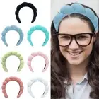 Face Makeup Headband Sponge Headbands Spa Headband for Makeup Braided Hairbands