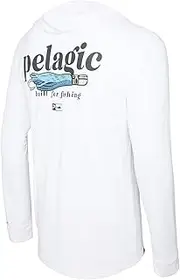 [PELAGIC] Apparel Men's Aquatek Built for Trollin Hooded Fishing Shirt