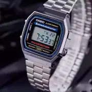 Silver Casio Mens Watch