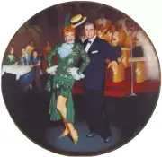 Set of 8 Hamilton Collection The Official I Love Lucy Plate Collector Plates COA