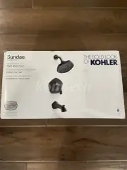 KOHLER Sundae 3-Spray Tub and Shower Faucet 1.75 GPM - Matte Black