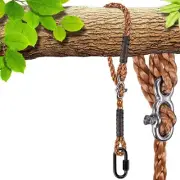 SELEWARE Tree Swing Rope Hammock Chair Strap Hanging Kit,Length Adjustable Ny...
