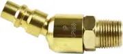 Interstate Pneumatics CPHS661 3/8'' Industrial Steel Swivel Plug Male NPT