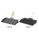 Grill Pan for Electric Stovetop, Induction, Gas Nonstick Steak Pan Griddle Pan