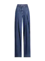 [Dolce & Gabbana] Dolce & Gabbana-Pantaloni In Denim A 5 Tasche-Donna 42 IT