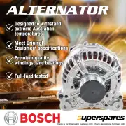 Bosch Alternator for Audi A1 1.4 Tfsi Sportback 8X A3 8PA W/O Start-Stop